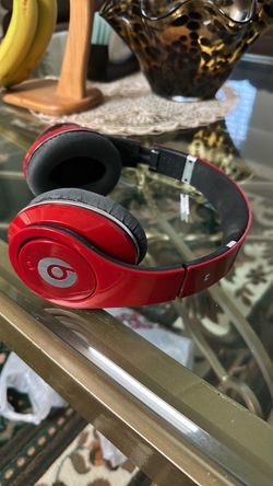 Beats by Dre Red Over-Ear Headphones