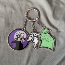 Disney Nightmare Before Christmas Keychain