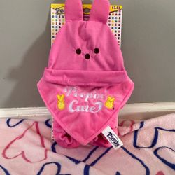 Baby Set: Baby Hat, Bib, Booties Blue