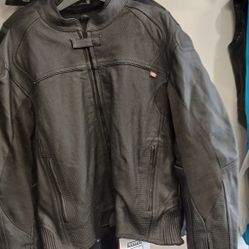 Motorcycle Racing Leather Jacket Size 48 Brand New XXL