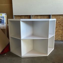 Brightroom™ 4-Cube Corner Organizer – Good Condition, In Box 