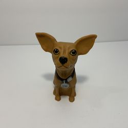 Vintage Taco Bell Dog Chihuahua Animal Figure Kids Meal Toy Yo Quiero Applause