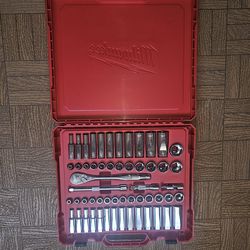 56pc 3/8" Drive Socket Set SAE/Metric