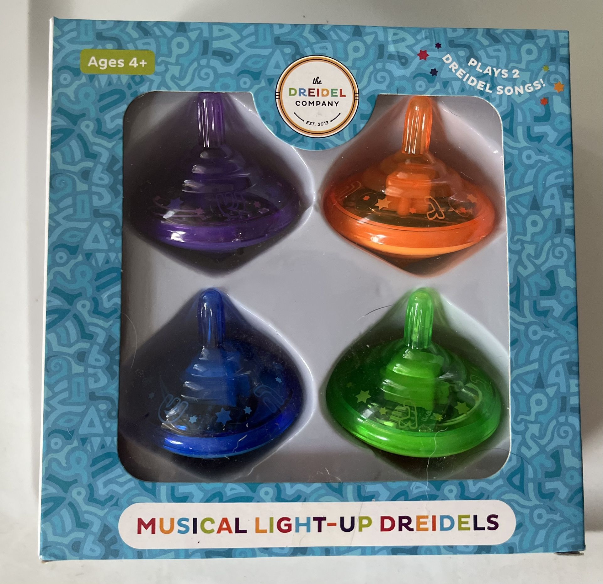 Musical Light Up Dreidels
