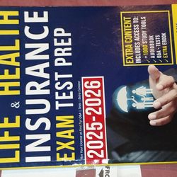 soft cover Life and health exam prep 2025 26