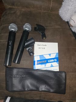 Shure lx88 Microphones