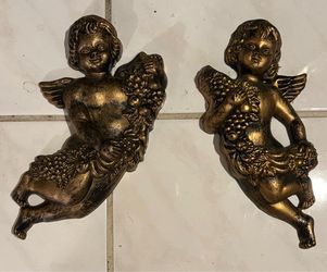 Vintage Cherub Putto Wall Decor