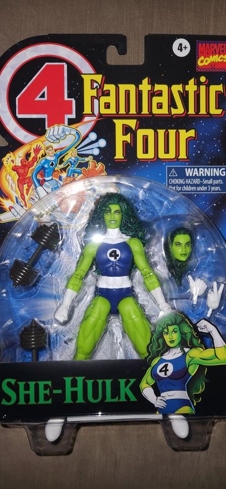 Marvel Legends Fantastic Four Retro She Hulk