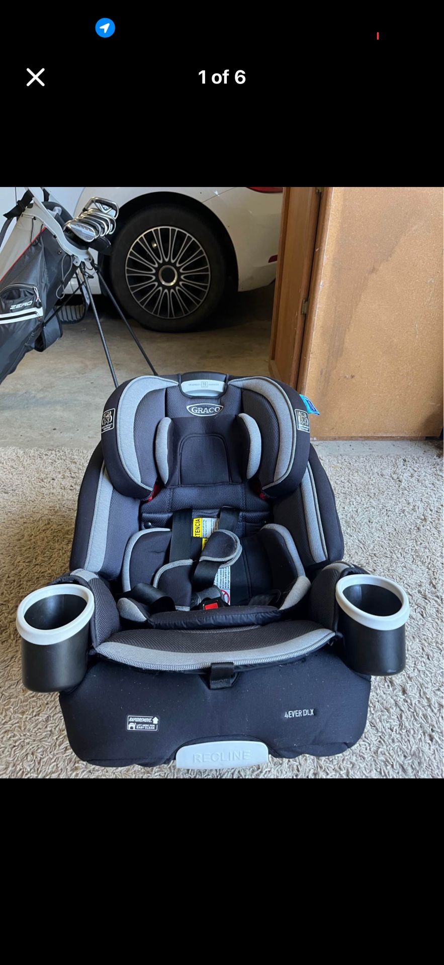 Graco 4ever DXL car seat