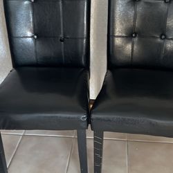 Black dining Chairs