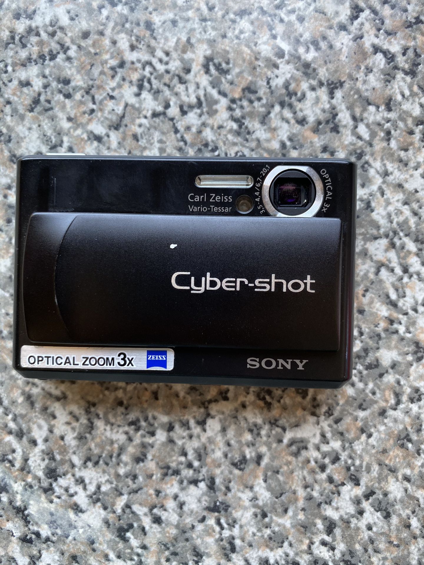 Sony cyber-shot DSC-T1 5 MP digital camera - black