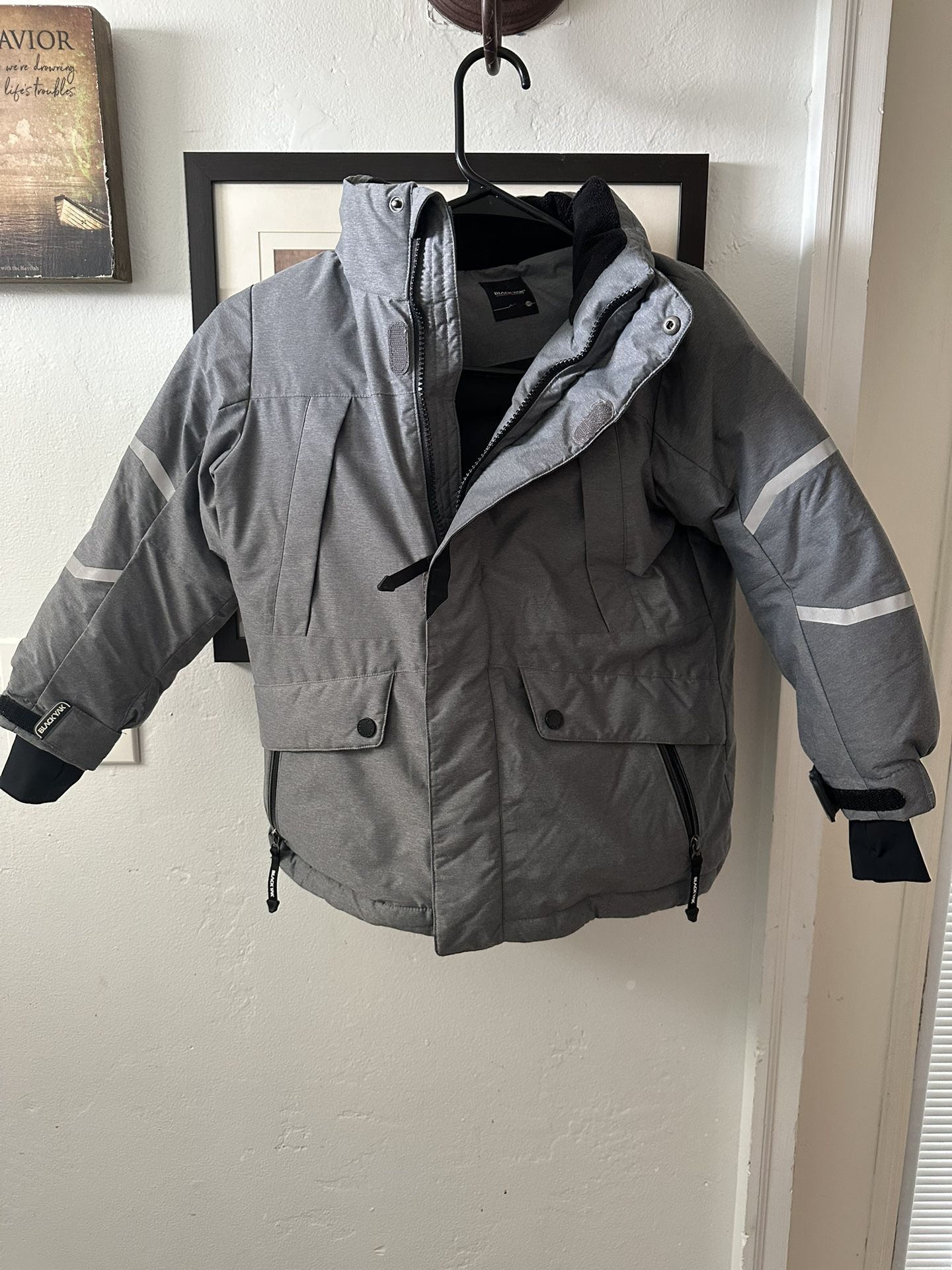 Brand New Black -Yak Kids Boys Puff Jacket