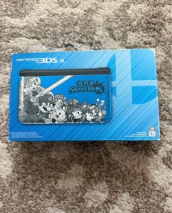 Nintendo 3ds xl Super smash bros edition blue