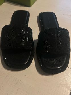 Tory burch sparkly slides