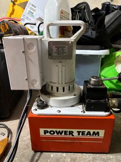 Power Team Electric Hydraulic Pump