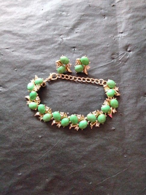 Bracelet And Earring Set