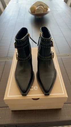 Dolce Vita Ronnie Black Ankle Boots
