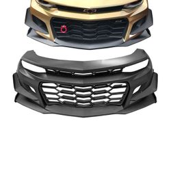 Fits 16-24 Chevrolet Camaro 1LE Style Front Bumper Cover Conversion PP w/ Grill