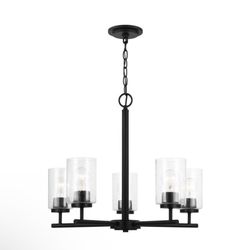 5 Light Bronze Chandelier