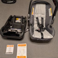Venture Three-Wheel Baby Stroller Travel System.
