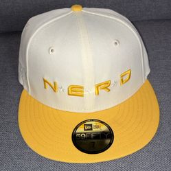 N.E.R.D. New Era Pleasures Snapback - NEW Size 7 - Pharrell Williams