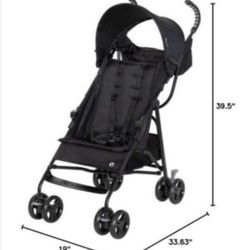 Ingenuity 3Dlite Convenience Stroller, Gray