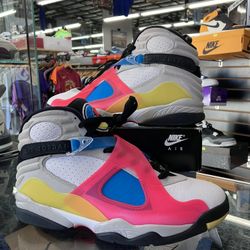 Air Jordan 8 SP Retro SE White Multicolor