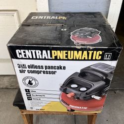 Air Compressor + Nailer Gun