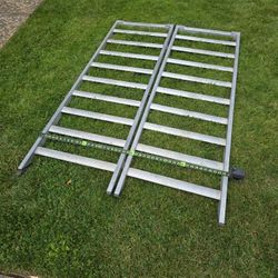 FOLDING ATV MOTORCYCLE RAMPS