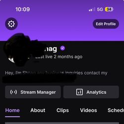 Twitch partnered Account For Sale 