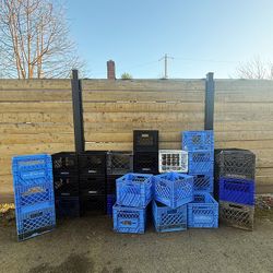 Milk Crates - $4 Each