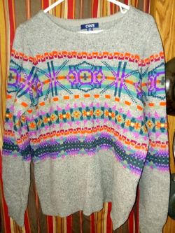 Chaps sweater L/G