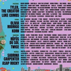 Lollapalooza Tickets. 4 Day Passes