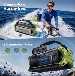 W-King Portable Bluetooth Speaker
