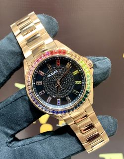 Bulova “Phantom” Crystal Watch 97A180