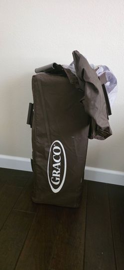 Graco Pack and Play brown color