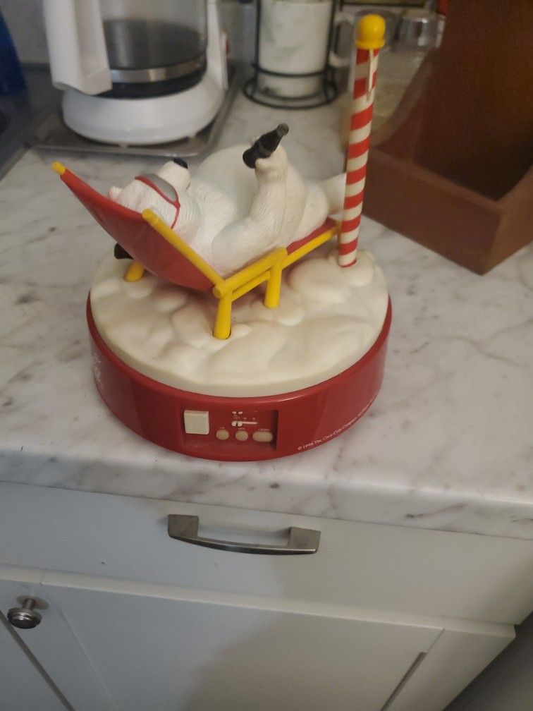Coca Cola Clock And Alarm Clock