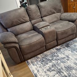 Powered Recline  Two Sofas Set Two And Three Seats 