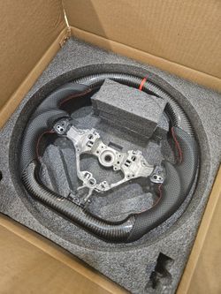 BRAND NEW 2017-2026 Toyota 86 GR86 & Subaru BRZ Real Carbon Fiber Steering Wheel