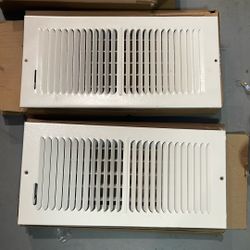 Ac Vents Heavy Duty  Steel Fits 10x6 Duct Opening Steel Adjustable Air Supply Grille Vent Cover 10”x6 & 14 X 6