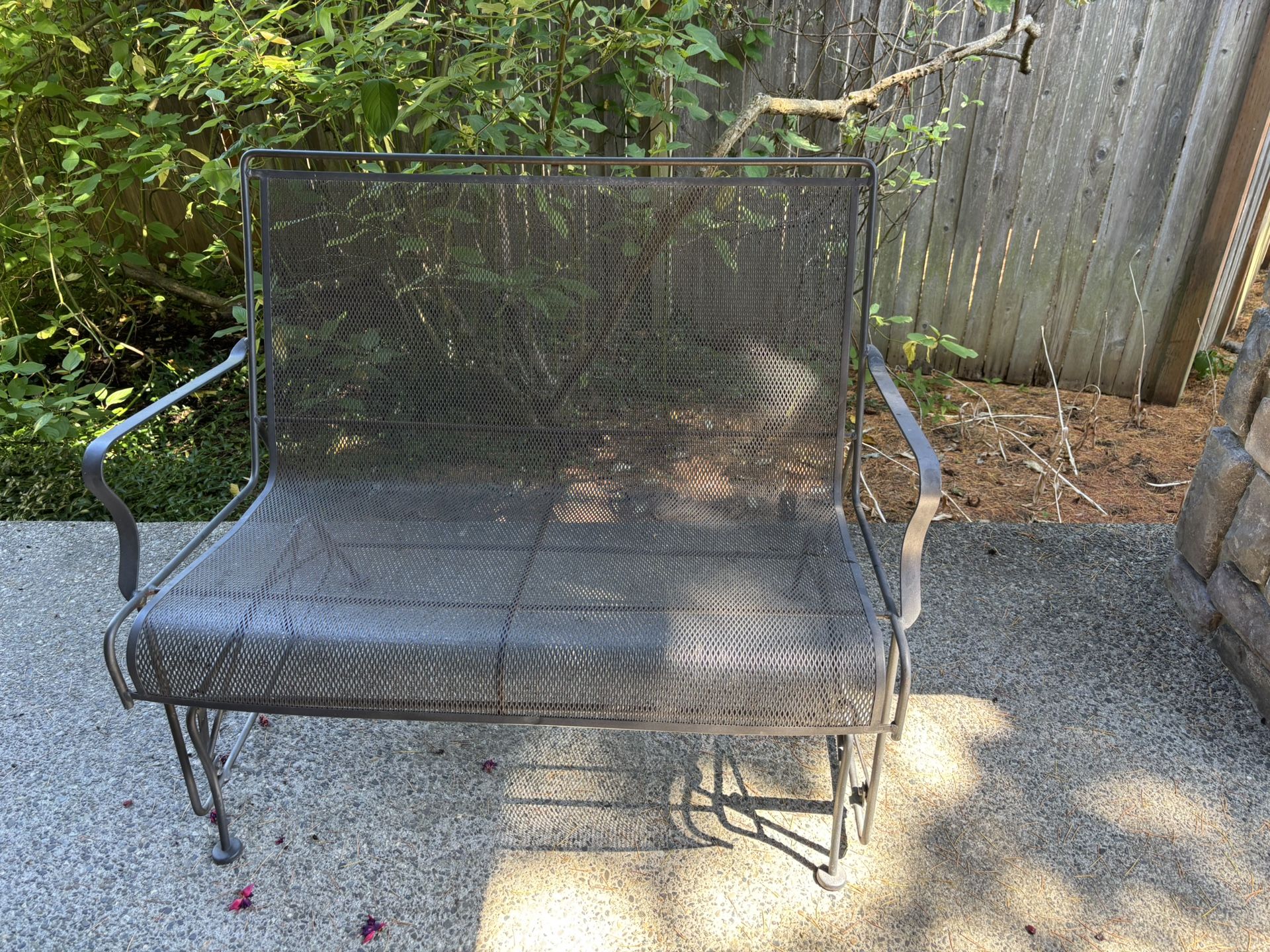 Patio Swing Glider Bench