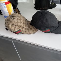 2 Gucci Hats One Size Fits All