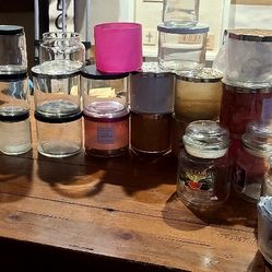 EMPTY BBW and Yankee Candle Jars- PERFECT for DIY