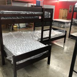 3 Twin Size L Shaped Bunk Bed On Sale Now!! 