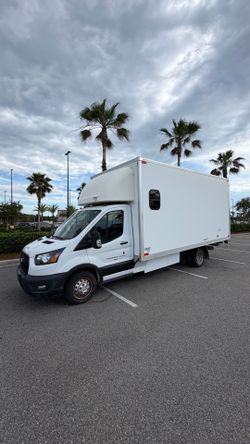Ford transit box truck with liftgate