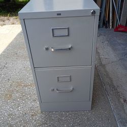 Two Drawer File Cabinet 