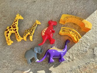 Animals Dinosaurs Bridges Toys