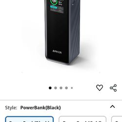 Anker Prime Power Bank, 27,650mAh 3-Port 250W Portable Charger for Travel, TSA-Approved, Smart App, for MacBook Pro/Air, iPhone 16/15/14 Series, Samsu