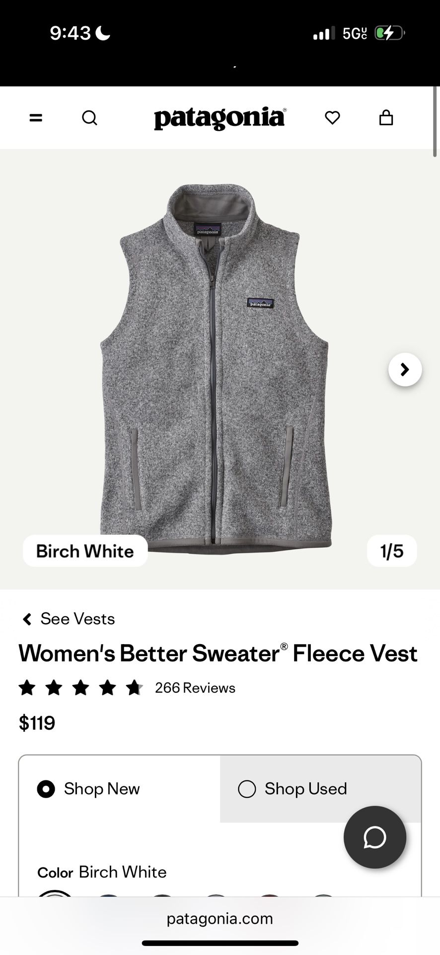 Patagonia Women’s Vest