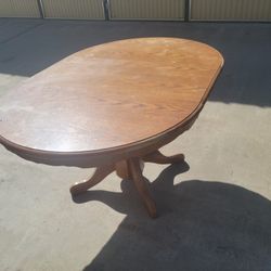 Oak Expandable Table 